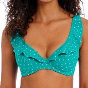 Freya Jewel Cove High Apex Bikini Top With J-Hook Turkis D 75 Dame