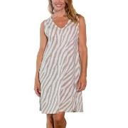 Trofe Bamboo Zebra 90 CM Brun mønstret XX-Large Dame