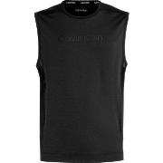 Calvin Klein Sport Logo Tank Top Svart polyester Medium Herre