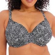 Elomi Pebble Cove Underwire Plunge Bikini Top Svart F 80 Dame