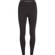 Calvin Klein Sport Ribbed 7/8 Leggins Svart polyester X-Large Dame