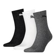 Puma Strømper 3P Short Crew Unisex Socks Mixed Str 35/38