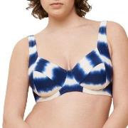 Triumph Summer Fizz W 01 Bikini Top Blå/Hvit polyamid B 40 Dame