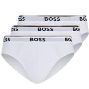 BOSS 3P Power Brief Hvit bomull Medium Herre