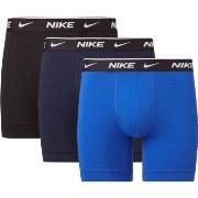 Nike 3P Everyday Essentials Cotton Stretch Boxer Blå/Rød bomull Large ...