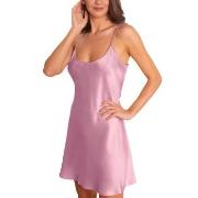 Lady Avenue Pure Silk Strap Dress Rosa silke Large Dame