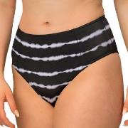 Wiki Swim Tai High Waist Brief Svart/Hvit 40 Dame