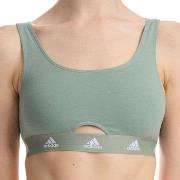 adidas BH Scoop Bralette Grønn bomull Medium Dame