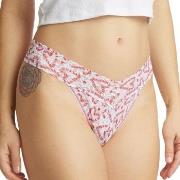 Hanky Panky Truser Printed Original Rise Thong Hvit Mønster nylon One ...