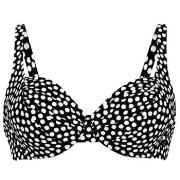 Rosa Faia Summer Dot Bikini Top Svart/Hvit D 38 Dame