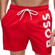 BOSS Badebukser Octopus Swimshort Svart polyamid Medium Herre