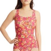 Hanky Panky Signature Lace Print Classic Cami Rosa blomstret nylon X-S...