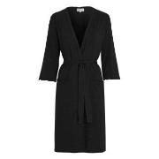 Damella Viscose Plain Wave Robe Svart Bambus XX-Large Dame