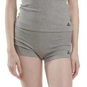 adidas Truser Active Flex Ribbed Boxer Shorts Grå bomull X-Large Dame