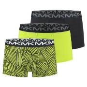 Michael Kors 3P Strecth Factor Boxer Brief Svart/Gul bomull Medium Her...