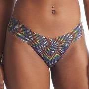 Hanky Panky Truser Printed Low Rise Thong Multi-colour-2 nylon One Siz...