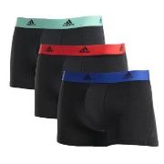 adidas 3P Active Flex Cotton Trunk Svart/Grønn bomull Small Herre