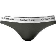 Calvin Klein Truser Modern Cotton Field Olive Thong Oliven Medium Dame