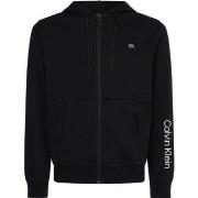 Calvin Klein Sport Essentials Zip Hoody Svart bomull Large Herre