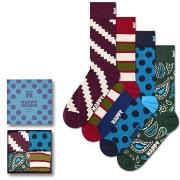 Happy socks Strømper 4P New Vintage Socks Gift Set Mixed bomull Str 36...