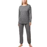 Triumph Endless Comfort PK Long Sleeve Pyjamas Mørkgrå  46 Dame