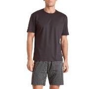 Calida Relax Streamline 2 Short Pyjamas Brun mønstret bomull Medium He...