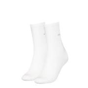Calvin Klein Strømper 2P Annika Flat Knit Sock Hvit Strl 37/41 Dame