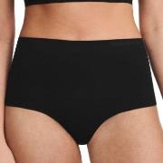 Chantelle Truser Smooth Comfort High Waisted Thong Svart Large Dame
