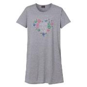 Trofe More Coffe Big T Grå bomull Large Dame