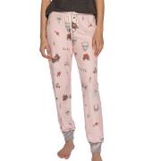 PJ Salvage Livin On The Edge Pants Rosa Mønster X-Large Dame