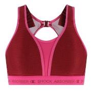 Shock Absorber BH Ultimate Run Padded Bra Rosa/Rød B 75 Dame