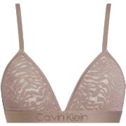 Calvin Klein BH Intrinsic Unlined Triangle Bra Beige Large Dame