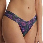 Hanky Panky Truser Printed Low Rise Thong Mørkelilla nylon One Size Da...