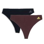 adidas Truser 2P BOS Micro Cut Free Thong Multi Svart/brun Medium Dame