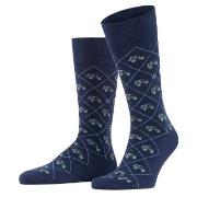 Burlington Strømper Car Socks Marine mønster Str 40/46 Herre