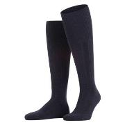 Falke Strømper Lhasa Rib Knee High Socks Marine Str 39/42 Herre