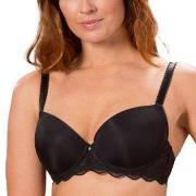 Trofe Julia Padded Bra BH Svart polyamid C 85 Dame