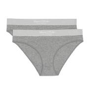 Marc O Polo Casual Brief Truser 2P Grå bomull X-Small Dame