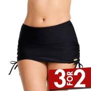 Damella Diane Basic Skirt Svart 38 Dame