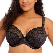 Elomi BH Lucie Underwire Stretch Plunge Bra Svart I 80 Dame