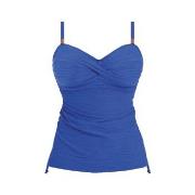 Fantasie Beach Waves Underwire Twist Tankini Blå polyamid E 75 Dame