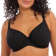 Elomi Bazaruto Underwire Plunge Bikini Top Svart polyamid M 80 Dame