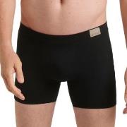 Sloggi 2P Men GO Natural Short Svart bomull Medium Herre