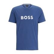 BOSS T Shirt RN Blå bomull XX-Large Herre