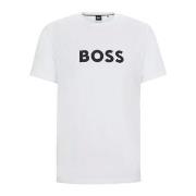 BOSS T Shirt RN Hvit bomull XX-Large Herre