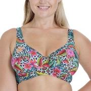 Miss Mary Amazonas Bikini Top Blå m blomster B 80 Dame