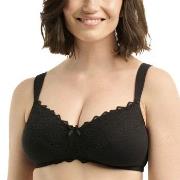 Sans Complexe BH Ava Post Surgical Non Wire Bra Svart bomull E 80 Dame