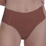 Sloggi Truser ZERO Feel 2 0 High Waist Brief Mørkbrun  XX-Large Dame