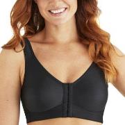 Swegmark BH Front Fastening CoolMax Moulded Soft Bra Svart C 95 Dame