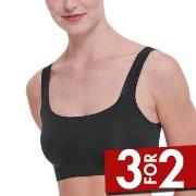 Sloggi BH ZERO Feel 2 0 Top Svart XX-Large Dame